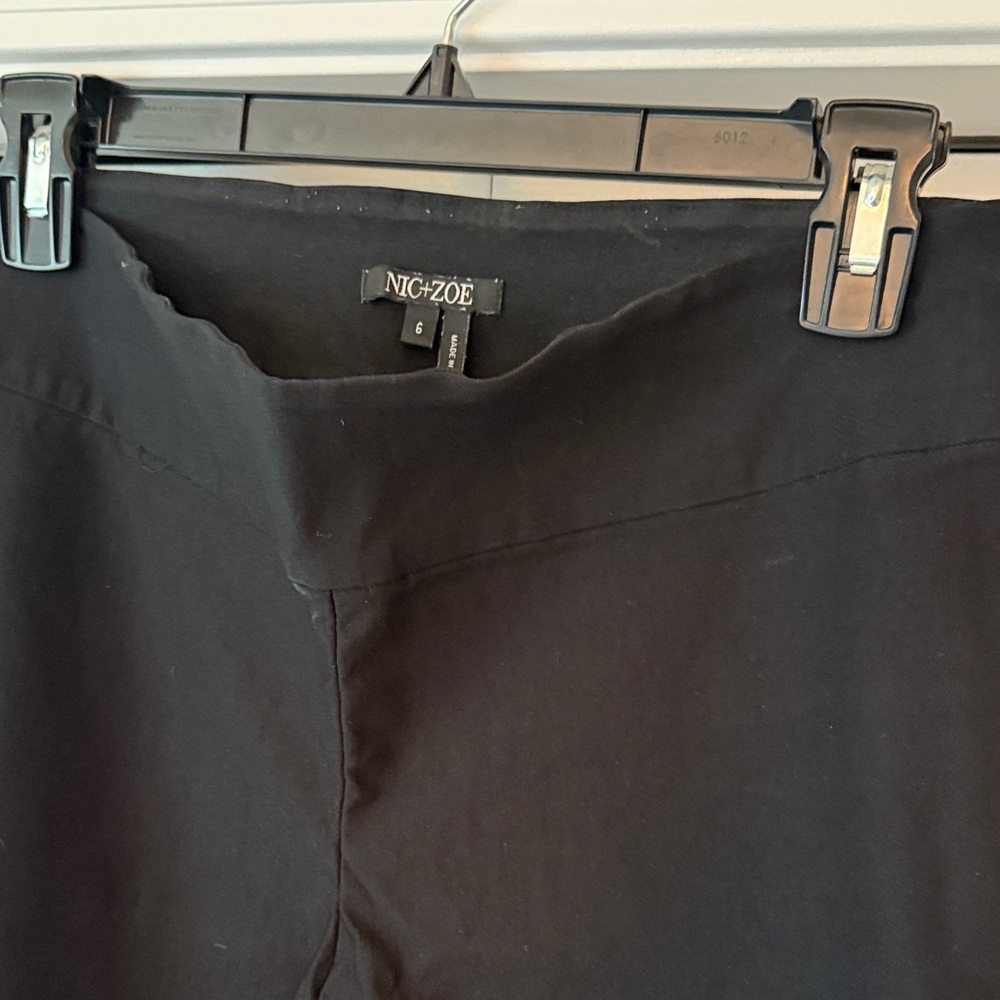 NIC+ZOE Classic Black Trousers
